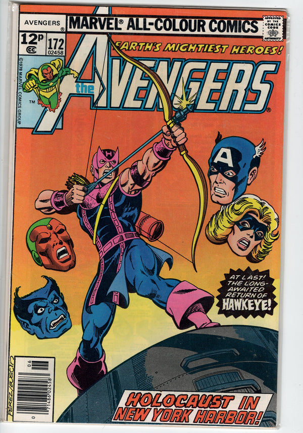 Pre-Owned - The Avengers #172  (June 1978)
