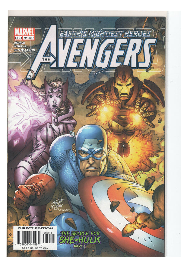 Pre-Owned - Avengers #72 (487)  (November 2003)