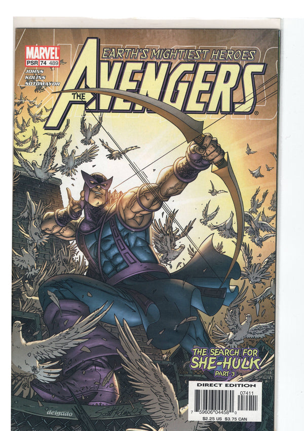 Pre-Owned - Avengers #74 (489)  (January 2004)