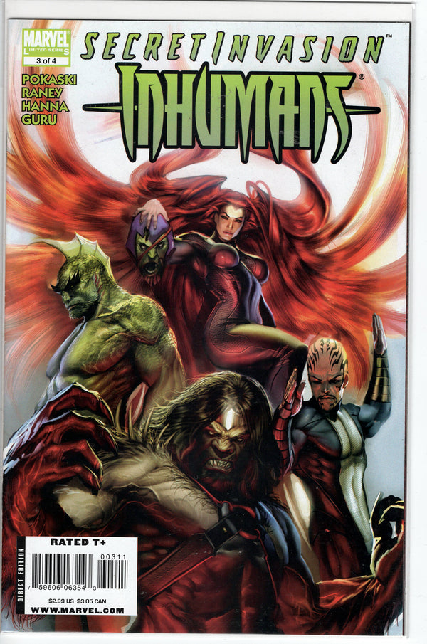 Pre-Owned - Secret Invasion: Inhumans #3  (December 2008)