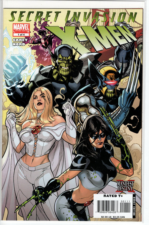 Pre-Owned - Secret Invasion: X-Men #1  (October 2008)