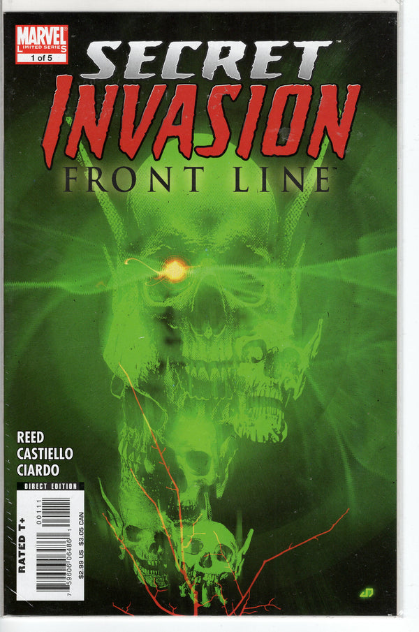 Pre-Owned - Secret Invasion: Front Line #1  (September 2008)