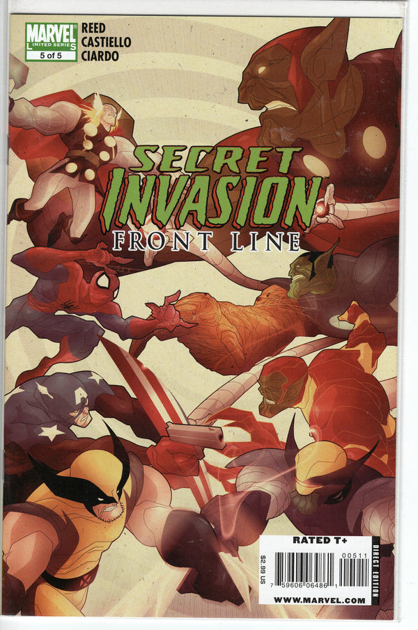 Pre-Owned - Secret Invasion: Front Line #5  (January 2009)
