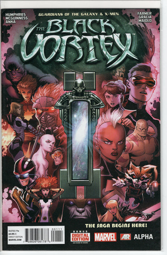 Pre-Owned - Guardians of the Galaxy & X-Men: The Black Vortex Alpha #1  (April 2015)