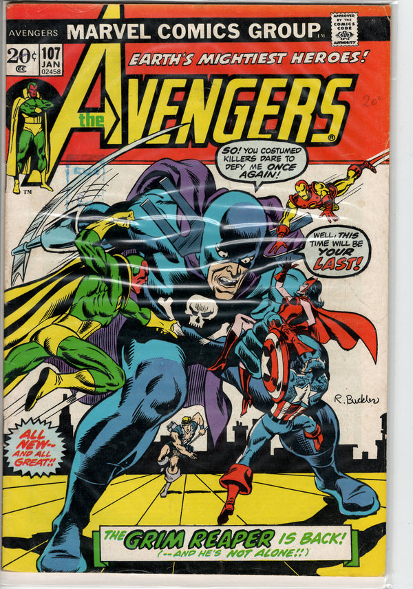 Pre-Owned - The Avengers #107  (January 1973)
