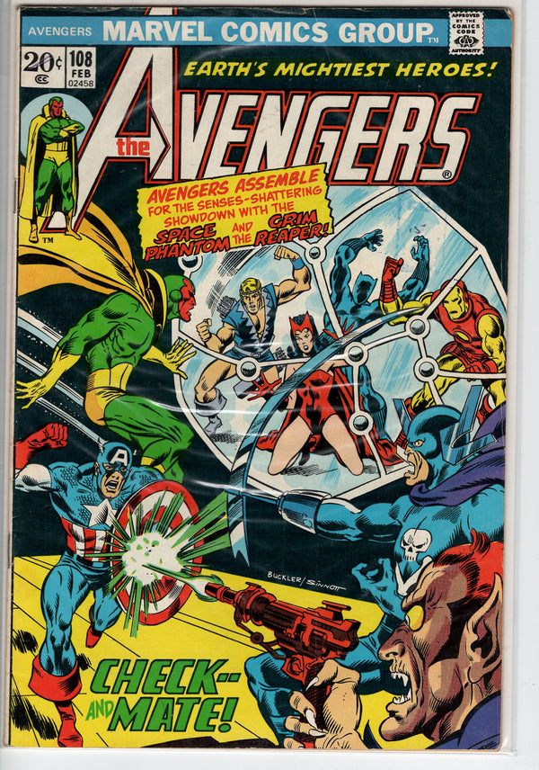 Pre-Owned - The Avengers #108  (February 1973)