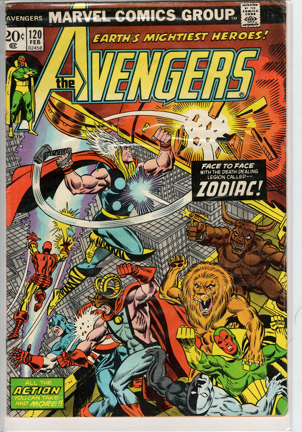 Pre-Owned - The Avengers #120  (February 1974)