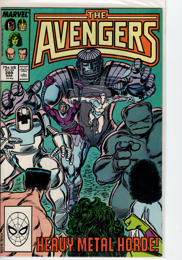 Pre-Owned - The Avengers #289  (March 1988)