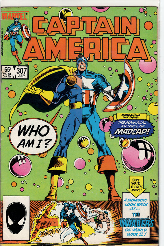 Pre-Owned - Captain America #307  (July 1985)