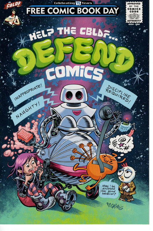 Pre-Owned - The CBLDF Presents Defend Comics: FCBD Edition #2016  (May 2016)