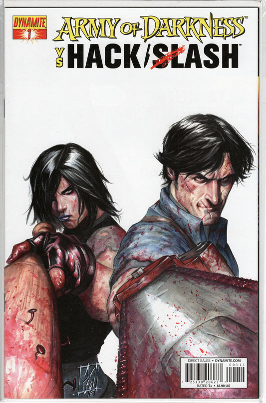 Pre-Owned - Army of Darkness vs. Hack/Slash #1  ([July] 2013)