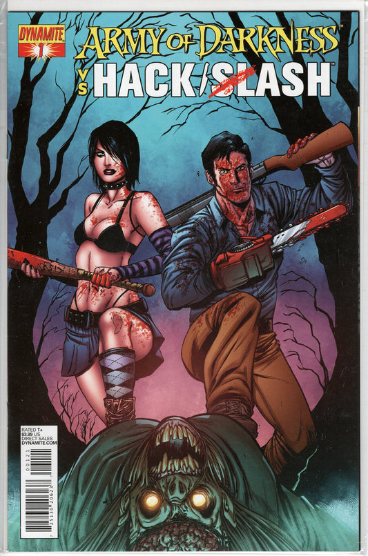 Pre-Owned - Army of Darkness vs. Hack/Slash #1  (Variant A)