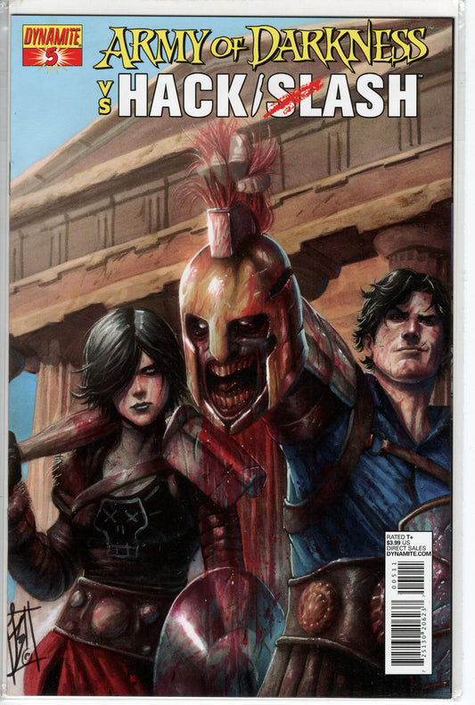 Pre-Owned - Army of Darkness vs. Hack/Slash #5  ([January] 2014)