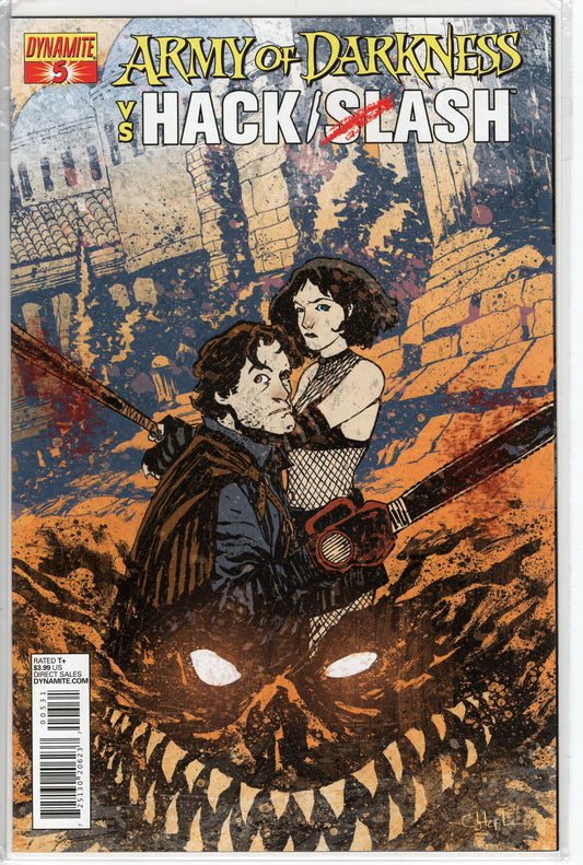 Pre-Owned - Army of Darkness vs. Hack/Slash #5  ([January] 2014)