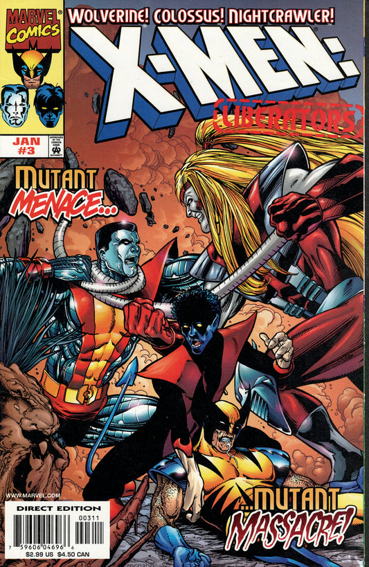 Pre-Owned - X-Men: Liberators #3  (January 1999)