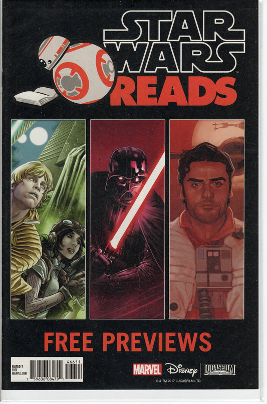 Pre-Owned - Star Wars Reads Free Sampler #1  (December 2017)