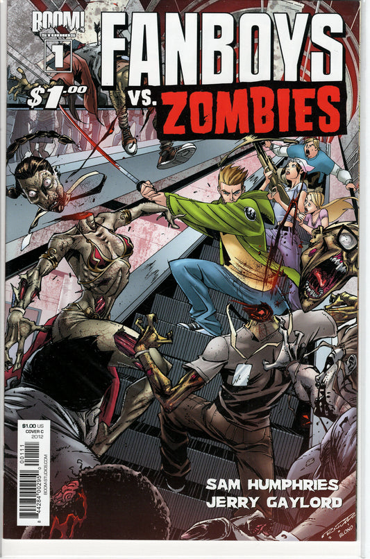 Pre-Owned - Fanboys vs. Zombies #1  (April 2012)