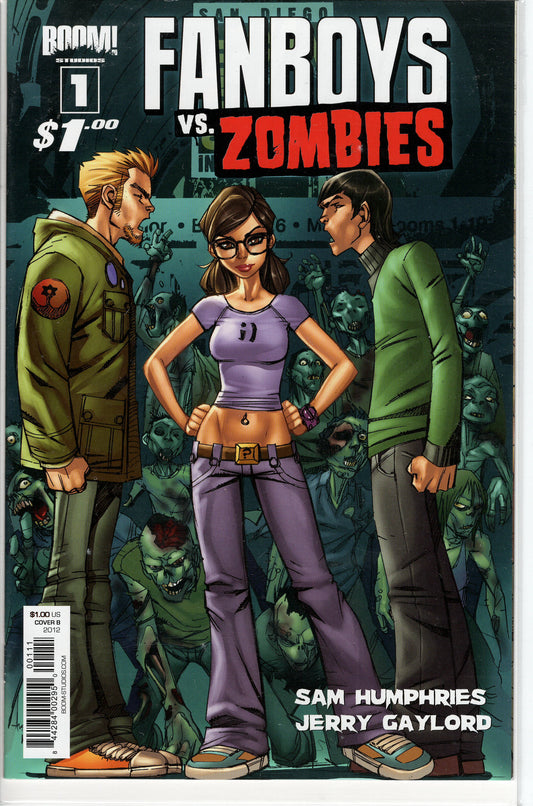 Pre-Owned - Fanboys vs. Zombies #1  (April 2012)