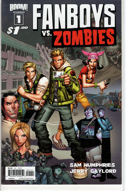 Pre-Owned - Fanboys vs. Zombies #1  (April 2012)