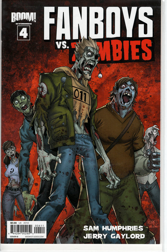 Pre-Owned - Fanboys vs. Zombies #4  (July 2012)