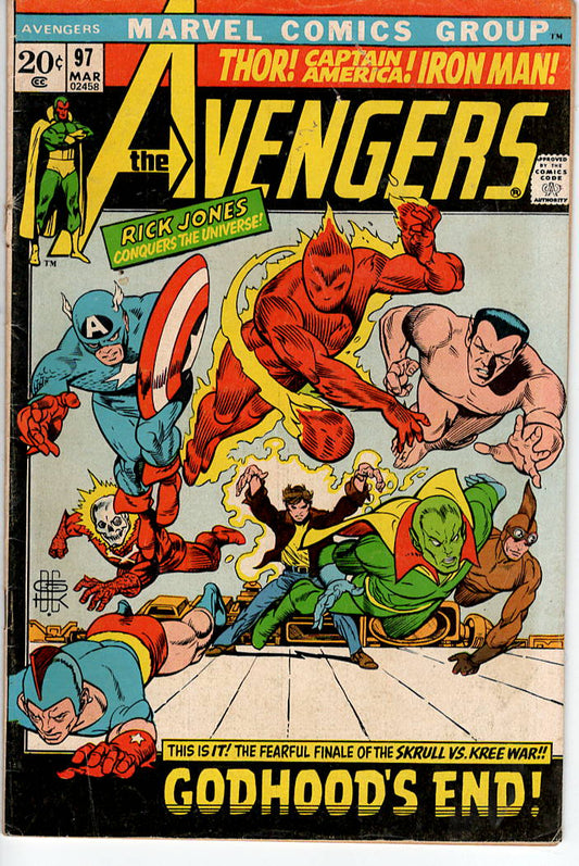 Pre-Owned - The Avengers #97  (March 1972)