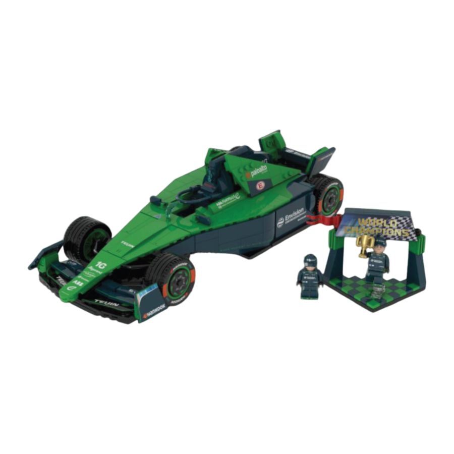 Image Pop Weasel - Image 2 of Envision Racing - Formula E Team Racing Car Construction Set (805pcs) - Pantasy - Pantasy - Image - Pop Weasel