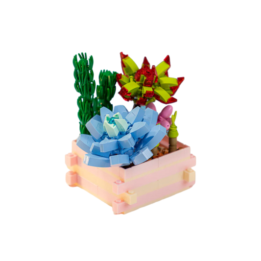 Succulent Garden - Something Blue (434 pc) - Pantasy image