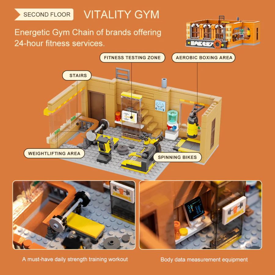 Image Pop Weasel - Image 5 of Joyside Series - Bakery Construction Set (2663 pc) - Pantasy - Pantasy - Image - Pop Weasel