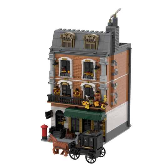 Pop Weasel Image of Sherlock Holmes - 221B Baker Street Apartment (3087 pc) - Pantasy