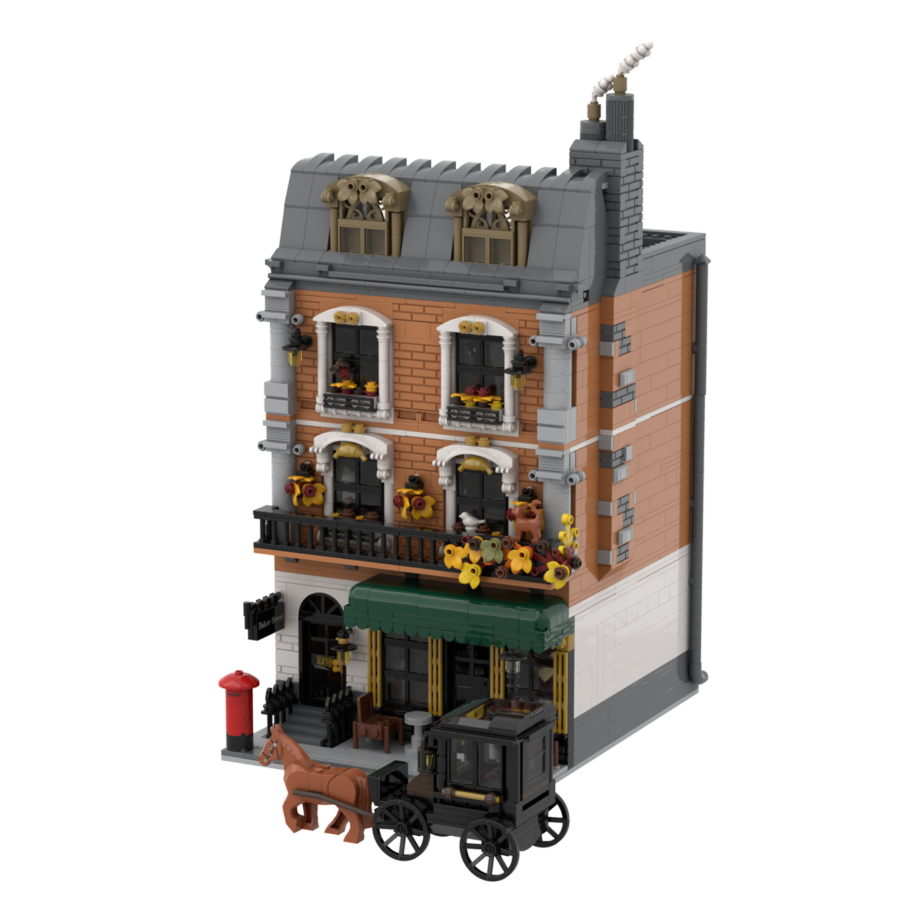 Pop Weasel Image of Sherlock Holmes - 221B Baker Street Apartment (3087 pc) - Pantasy