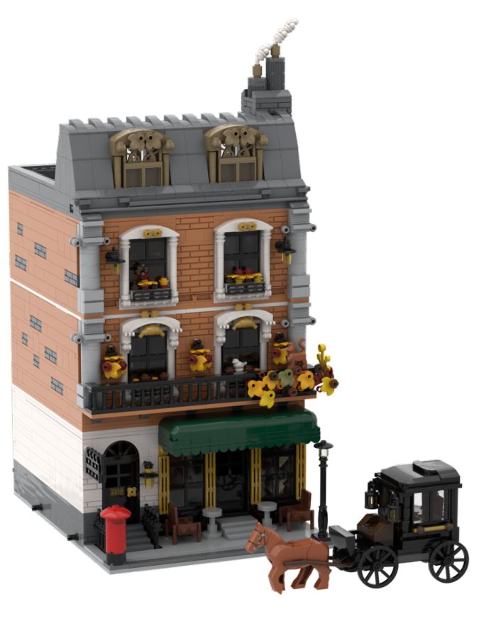 Pop Weasel - Image 2 of Sherlock Holmes - 221B Baker Street Apartment (3087 pc) - Pantasy - Statue - Image - Pop Weasel