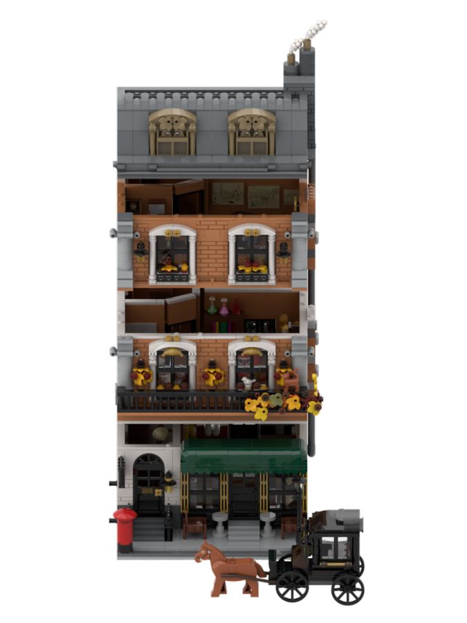 Pop Weasel - Image 3 of Sherlock Holmes - 221B Baker Street Apartment (3087 pc) - Pantasy - Statue - Image - Pop Weasel