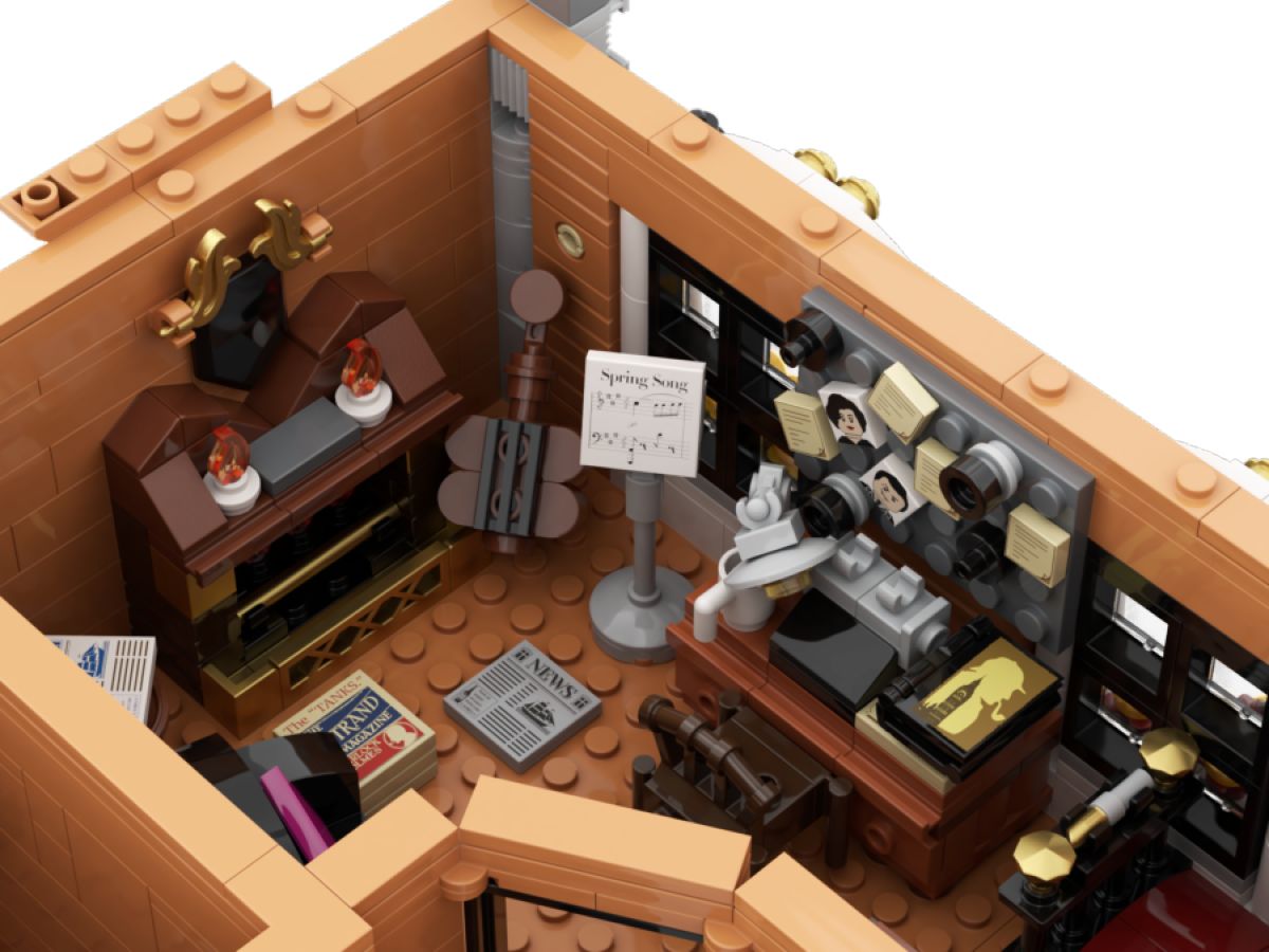 Pop Weasel - Image 8 of Sherlock Holmes - 221B Baker Street Apartment (3087 pc) - Pantasy