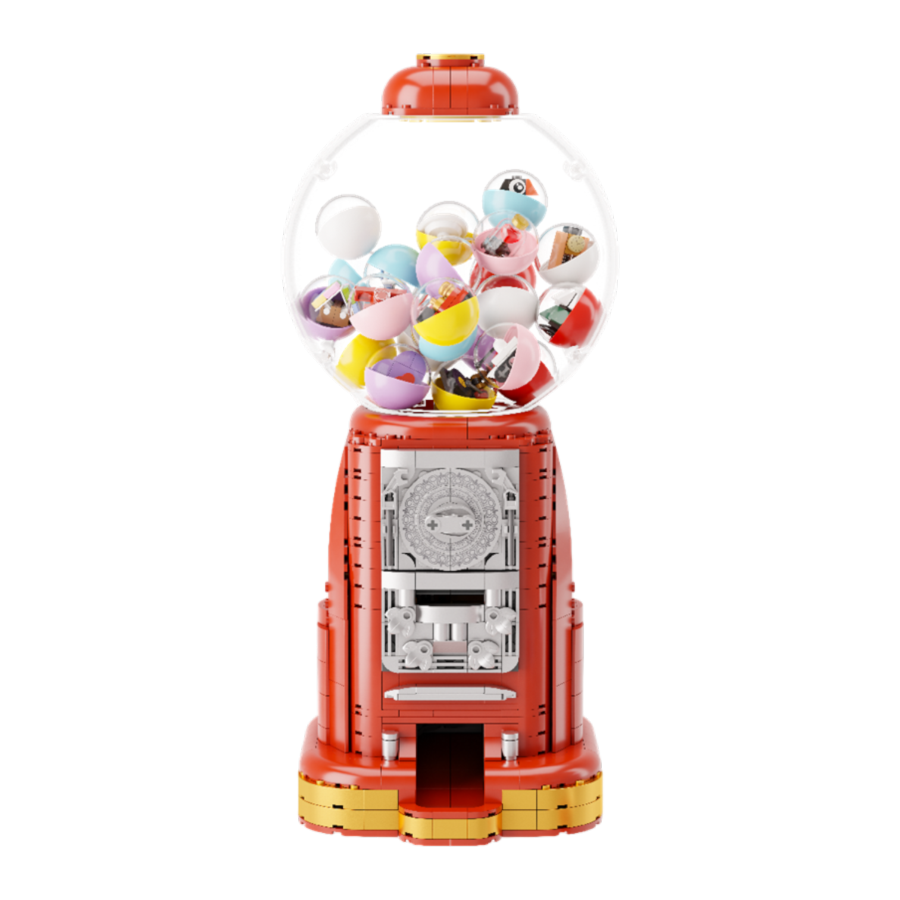 Retro Collection - Gumball Machine Construction Set (892 pcs) - Pantasy image - Pantasy - Image - Pop Weasel