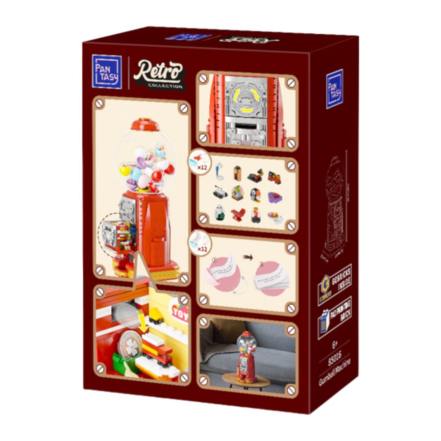 Image Pop Weasel - Image 3 of Retro Collection - Gumball Machine Construction Set (892 pcs) - Pantasy