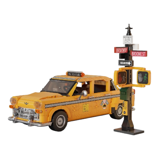 Joyride Series - New York Yellow Cab Construction Set (1601pc) - Pantasy image