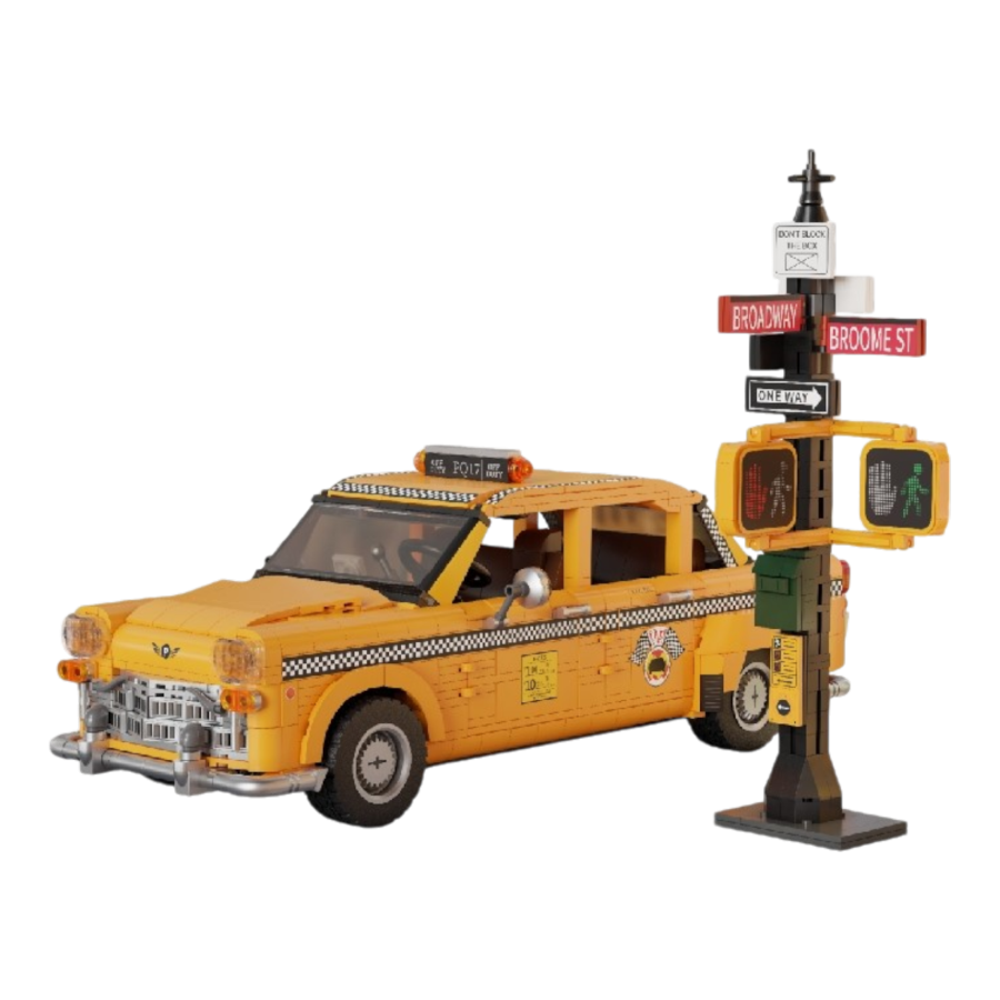 Joyride Series - New York Yellow Cab Construction Set (1601pc) - Pantasy image - Pantasy - Image - Pop Weasel