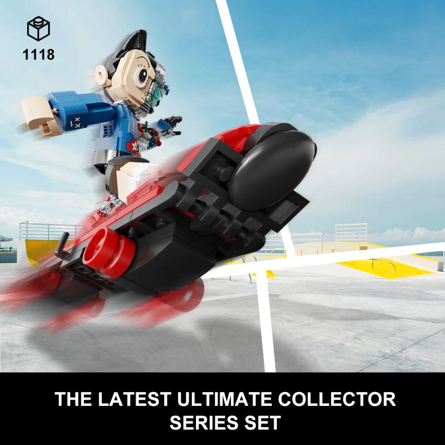 Image Pop Weasel - Image 3 of Astro Boy - Astro Boy The Skateboard Boy Buildable Figure (1117pcs) - Pantasy