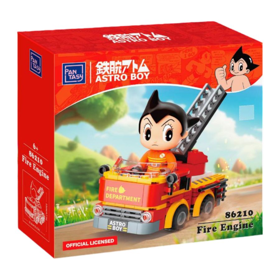 Image Pop Weasel - Image 2 of Astro Boy - Astro Boy in Fire Engine Construction Set (184pcs) - Pantasy - Pantasy - Image - Pop Weasel