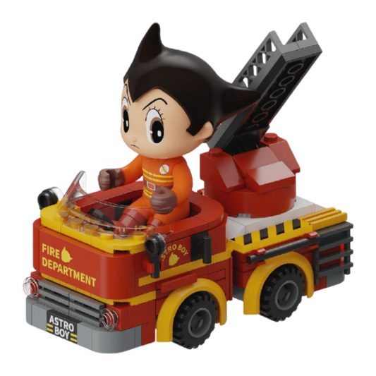 Astro Boy - Astro Boy in Fire Engine Construction Set (184pcs) - Pantasy image