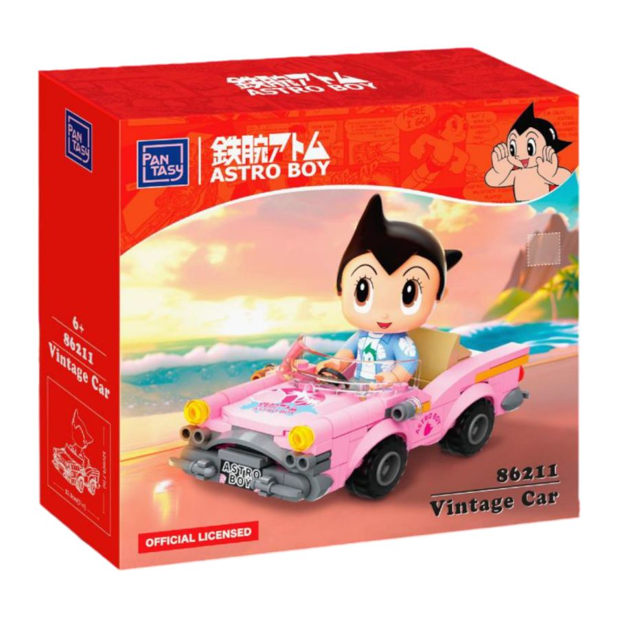 Image Pop Weasel - Image 2 of Astro Boy - Astro Boy in Vintage Car Construction Set (130pcs) - Pantasy - Pantasy - Image - Pop Weasel