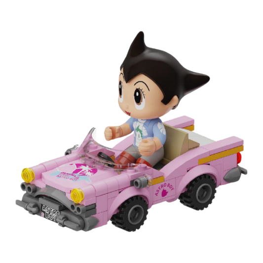 Astro Boy - Astro Boy in Vintage Car Construction Set (130pcs) - Pantasy image