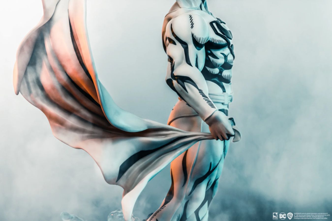 Image Pop Weasel - Image 6 of Superman - Superman (John Byrne) Black & White PVC 1:8 Scale Statue - Pure Arts