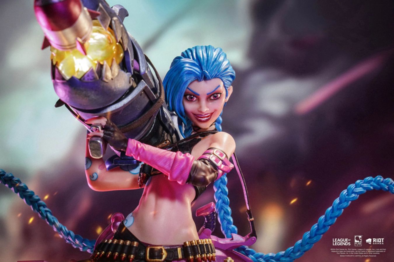 Image Pop Weasel - Image 8 of League of Legends - Jinx 1:6 Scale Statue - Pure Arts