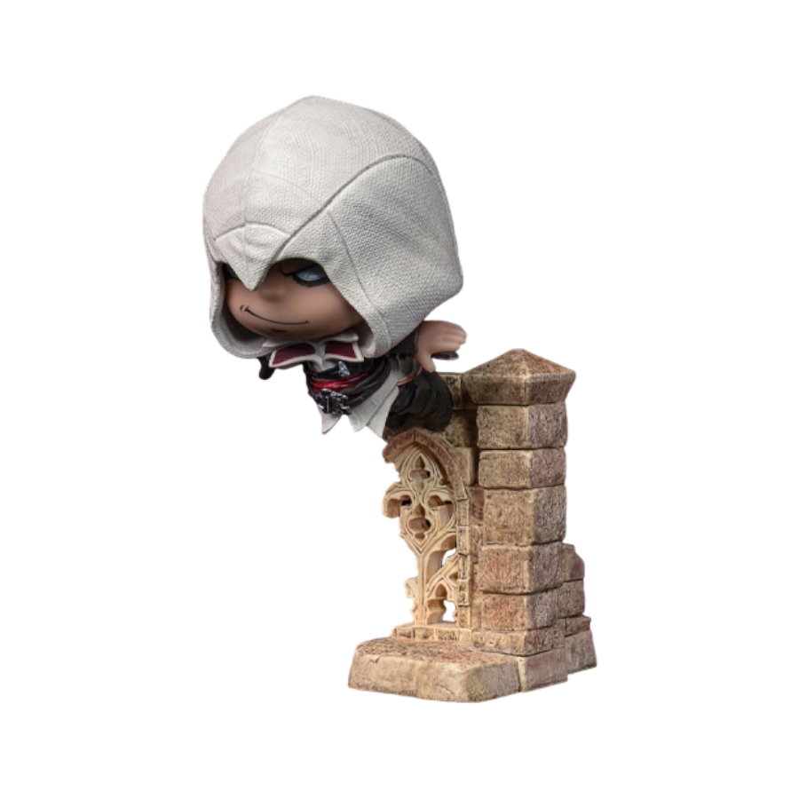 Assassin's Creed - Ezio Leap of Faith Qlectors Figure - Pure Arts - Statue - Image - Pop Weasel