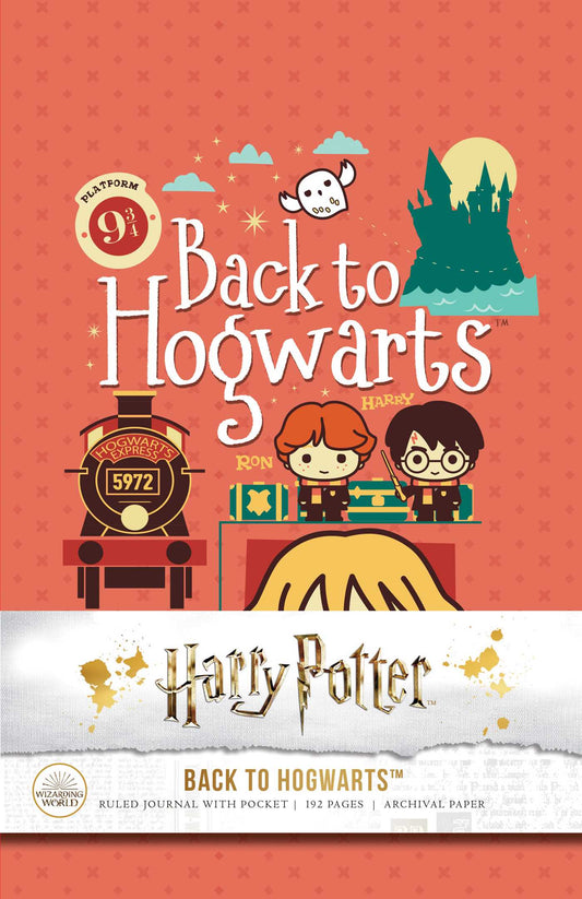 Pop Weasel Image of Harry Potter: Back to Hogwarts Hardcover Ruled Journal