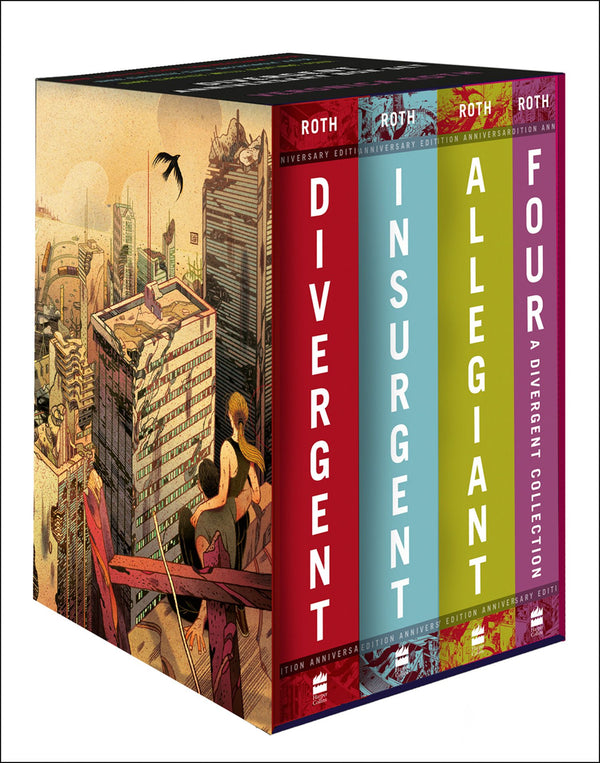 Pop Weasel Image of Divergent Series Four-Book Collection Box Set (Books 1-4) [10th Anniversary Edition]