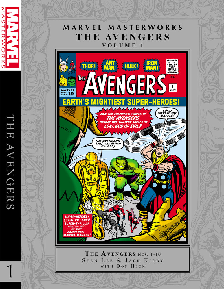 Pop Weasel Image of Marvel Masterworks: The Avengers Vol. 01 - Graphic Novel - Image - Pop Weasel