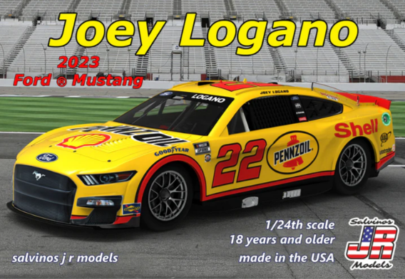 1/24 &#39;23 Mustang #22 JL Pennzo