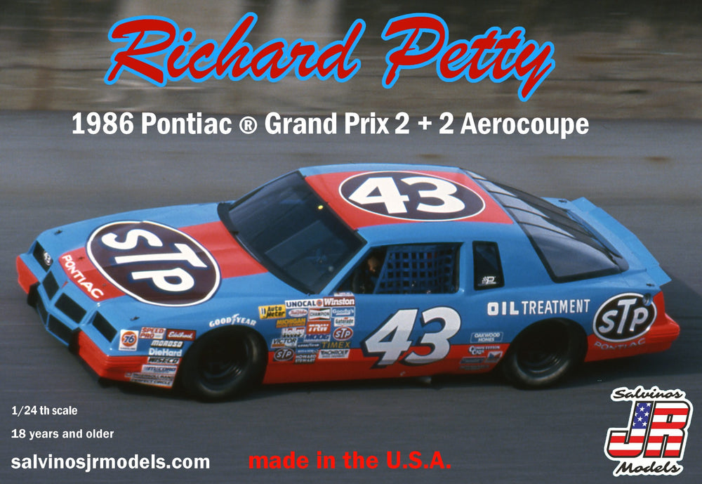 1/25 '86 Pontiac 2+2 #43 RP - Model - Image - Pop Weasel